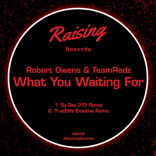 Robert Owens, TeamRedz - What You Waiting For [RR003]